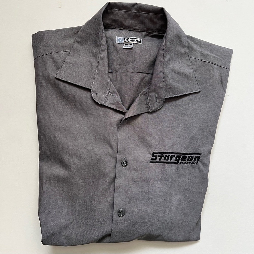 NWOT Edwards Signature Button Down Work Shirt